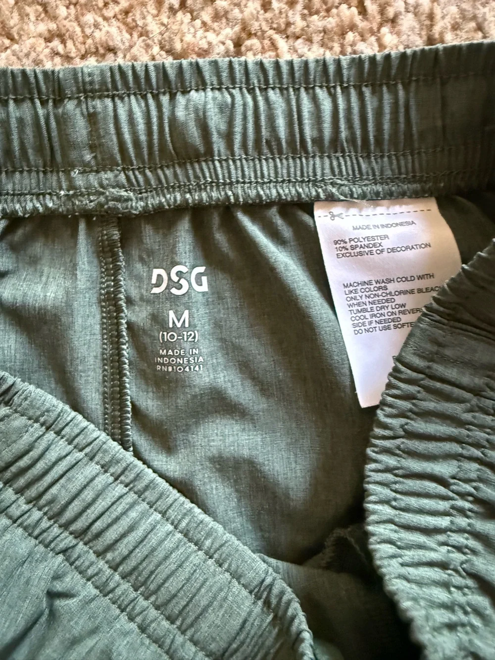 Boys DSG Green Shorts